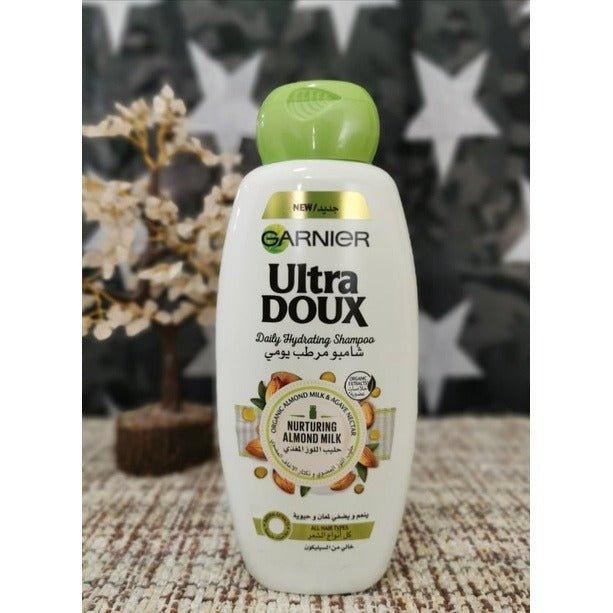 Garnier Ultra Doux Nurturing Almond Milk Shampoo (1+1) - 400ml - Pinoyhyper