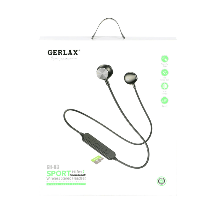 Gerlax Sports Wireless Headphones GH-03 - Pinoyhyper