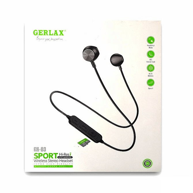 Gerlax Sports Wireless Headphones GH-03 - Pinoyhyper