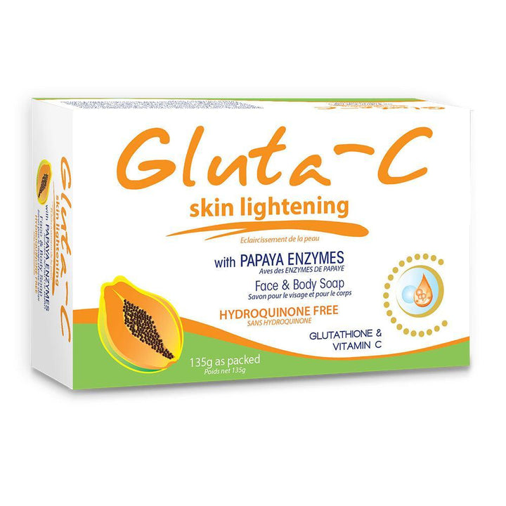 Gluta-C Skin Lightening Soap with Papaya Enzymes 135g - Pinoyhyper