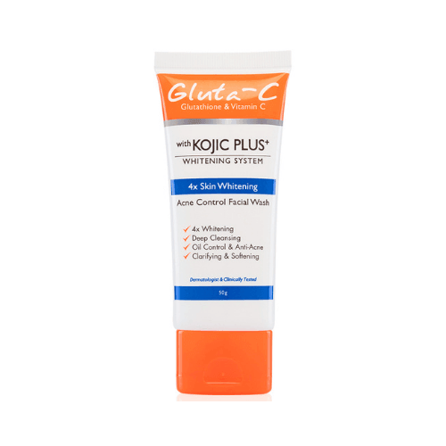 Gluta-C with Kojic Plus+ Acne Control Facial Wash 50g - Pinoyhyper