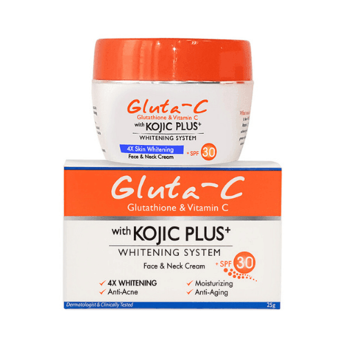 Gluta-C with Kojic Plus+ Face and Neck Cream + SPF30 25g - Pinoyhyper