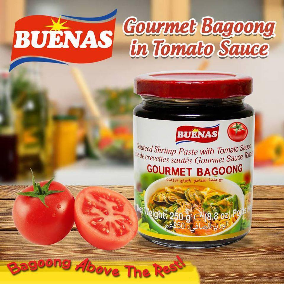 Gourmet Bagoong Shrimp Paste with Tomato 250g - Buenas - Pinoyhyper