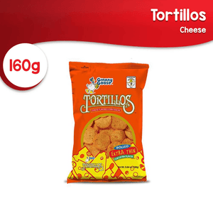 Granny Goose Tortillos Cheese Flavored Corn Snack - 160g Big - Pinoyhyper