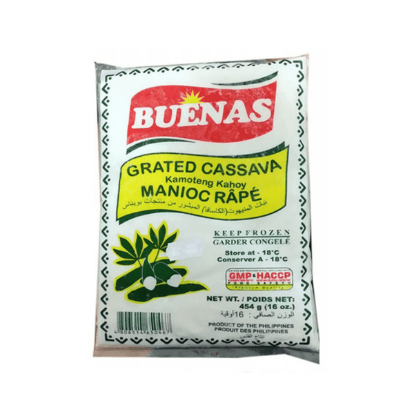 Grated Cassava Buenas 454g - Frozen - Pinoyhyper