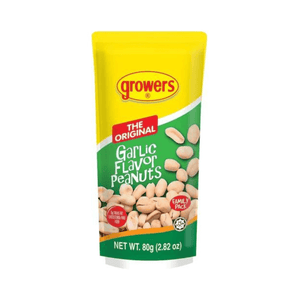 Growers Garlic Flavor Peanuts - 80g - Pinoyhyper