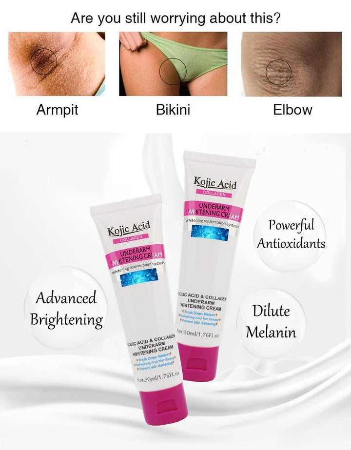 GUANJING Kojic Acid Collagen Armpit Underarm Whitening Cream 50ml - Pinoyhyper