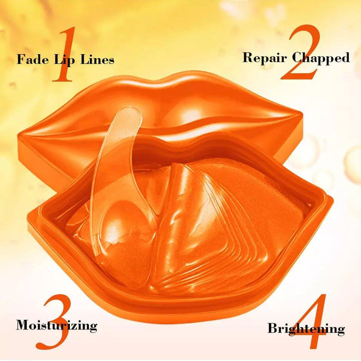 Guanjing VC (Vitamin C) Blood Orange Lip Mask to Shape Beautiful Lips - 20 masks - Pinoyhyper