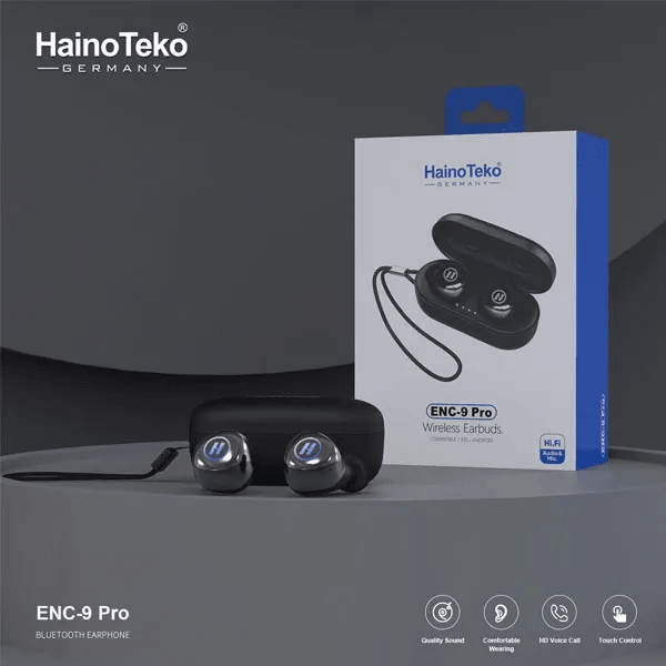 Haino Teko Earbuds ENC-9 Pro Original Germany - Pinoyhyper