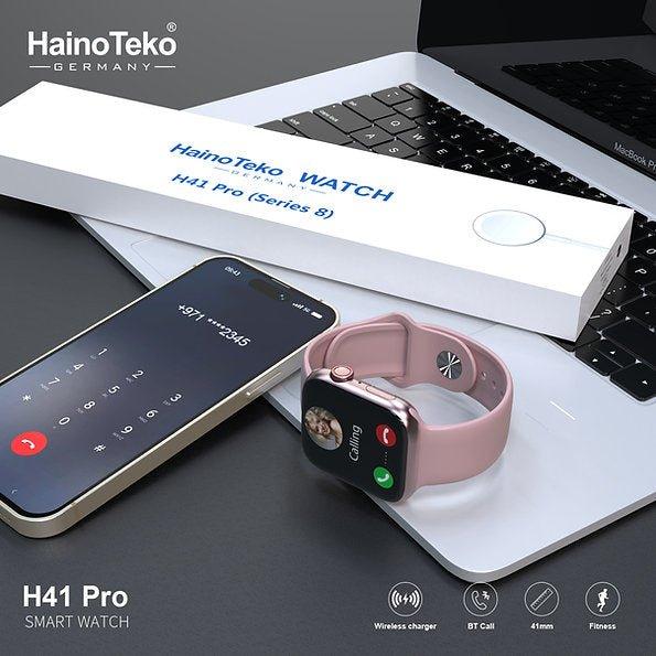 Haino Teko Smart Watch H41 Pro Series 8 Original Germany - Pink - Pinoyhyper