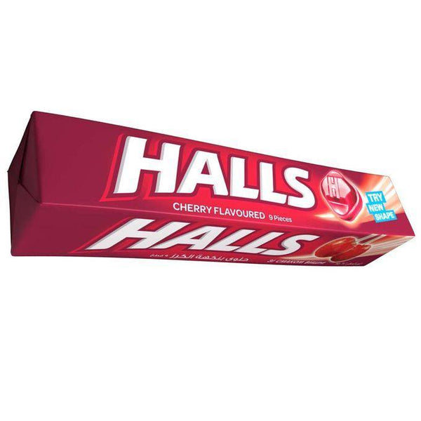 Halls Cherry Flavored 25.2gx9pcs - Pinoyhyper