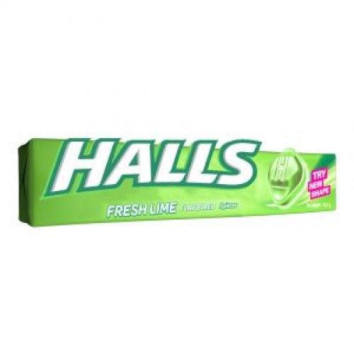 Halls Fresh Lime Flavored 25.2gx9pcs - Pinoyhyper