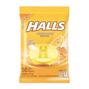 Halls Honey Lemon Candy 50pcs 140g - Pinoyhyper