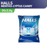 Halls Mentho-Lyptus Candy (50x2.8g) - Pinoyhyper