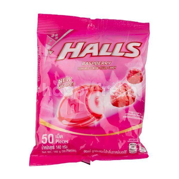 Halls Raspberry Candy 50pcs 140g - Pinoyhyper
