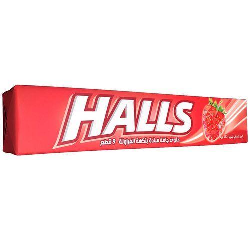 Halls Strawberry Flavored 25.2gx9pcs - Pinoyhyper