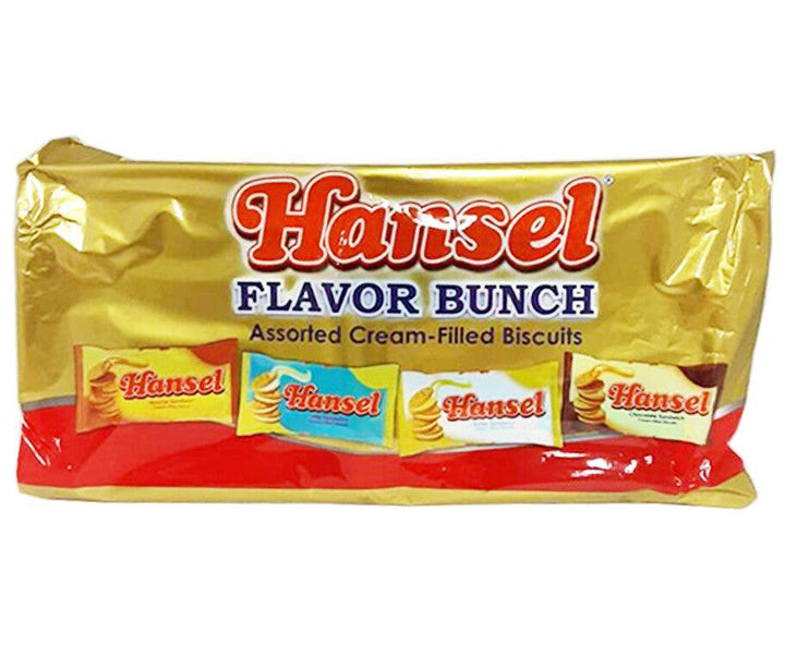 Hansel Flavor Bunch Assorted Cream Biscuits 10x31g - Pinoyhyper