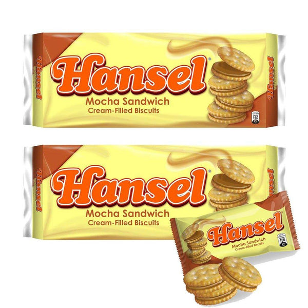 Hansel Mocha Sandwich Cream Biscuits 10x31g (Buy 1 Get 1 Free) - Pinoyhyper