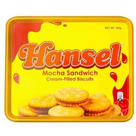 Hansel Sandwich Mocha Tub 705gm - Pinoyhyper