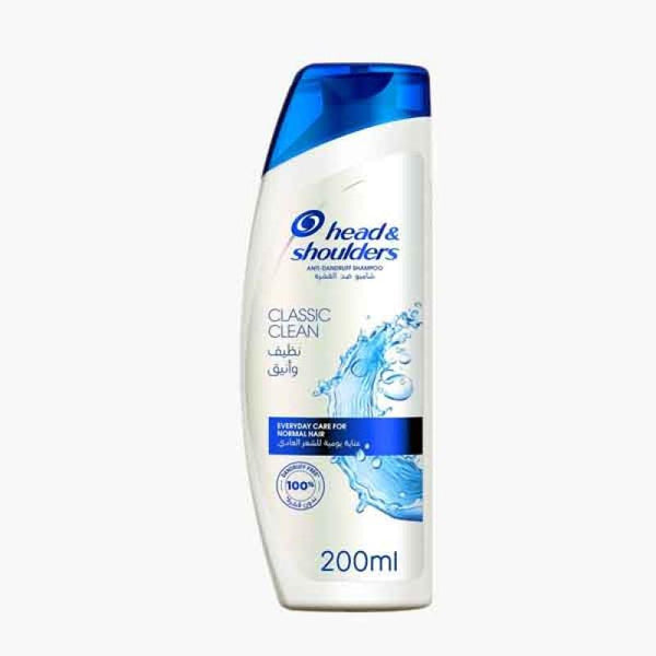 Head & Shoulders Classic Clean Shampoo 200ml - Pinoyhyper