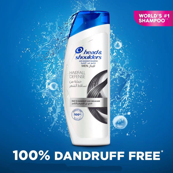 Head & Shoulders Hair Fall Defense Anti-Dandruff Shampoo - 400ml - Pinoyhyper