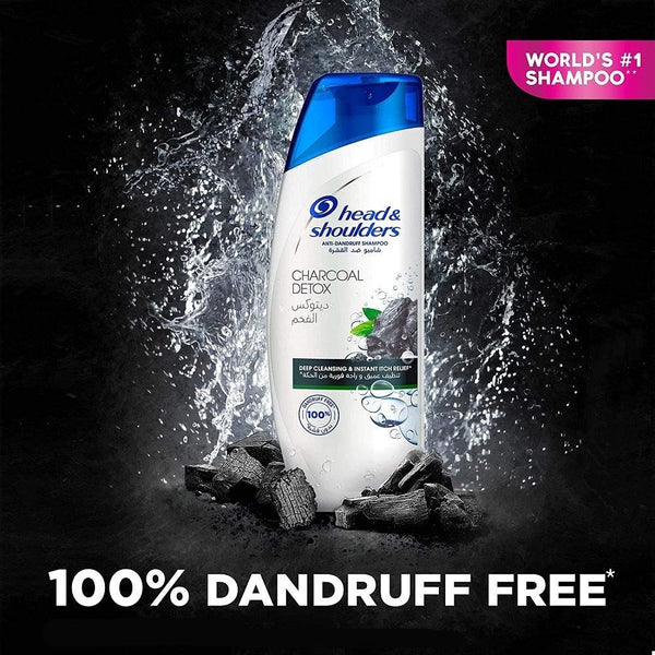 Head & Shoulders Charcoal Detox Anti-Dandruff Shampoo - 400ml - Pinoyhyper