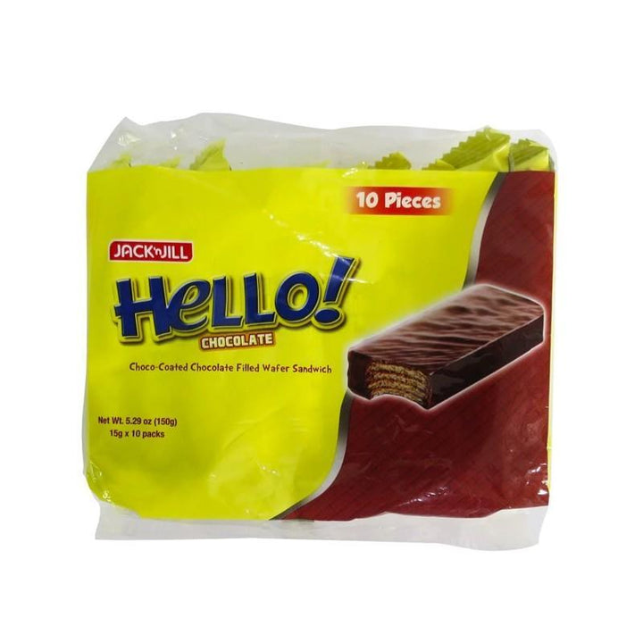 Hello Coated Chocolate 10X15g - Jack n Jill - Pinoyhyper