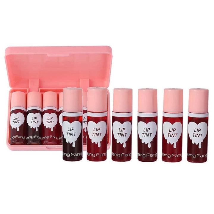 HengFang Lip Tint lipstick Box, set of 6 colors - Pinoyhyper