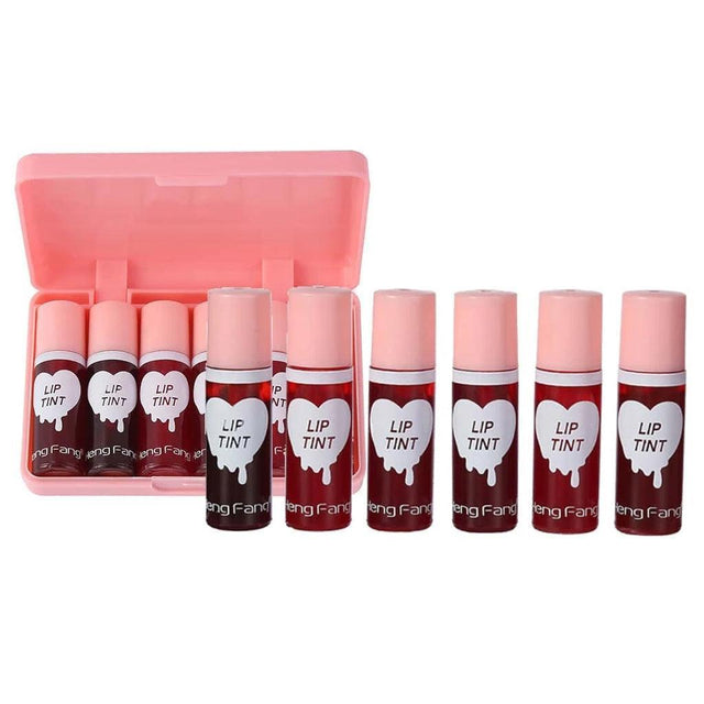 HengFang Lip Tint lipstick Box, set of 6 colors - Pinoyhyper