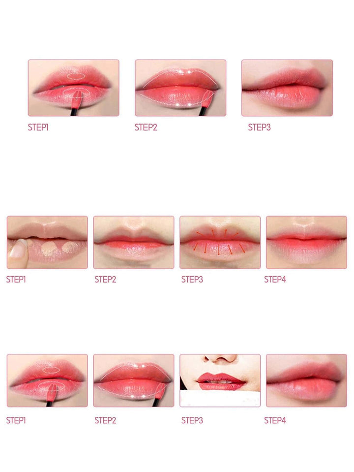 HengFang Lip Tint lipstick Box, set of 6 colors - Pinoyhyper