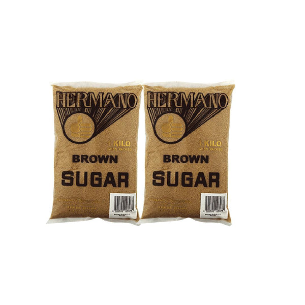 Hermano Dark Brown Sugar 500gm x 2 pcs - Pinoyhyper
