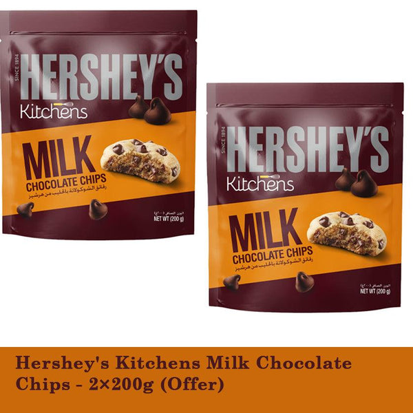 Hershey's Kitchens Milk Chocolate Chips - 2×200g (Offer) - Pinoyhyper