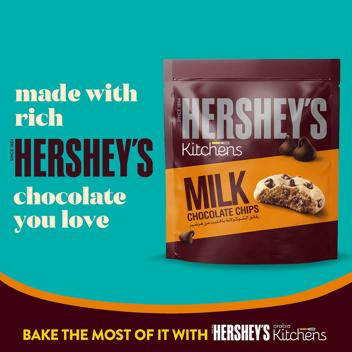 Hershey's Kitchens Milk Chocolate Chips - 2×200g (Offer) - Pinoyhyper