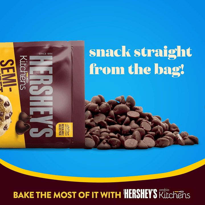 Hershey's Kitchens Semi-Sweet Chocolate Chips - 2×200g (Offer) - Pinoyhyper