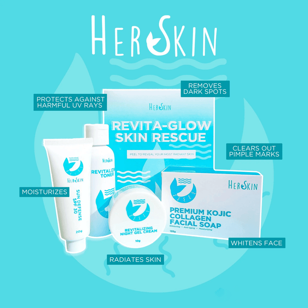 HerSkin Revita-Glow Skin Rescue Rejuvenating Set - Pinoyhyper