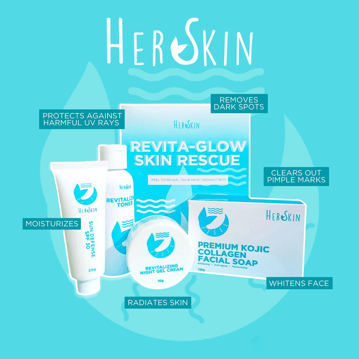 HerSkin Revita-Glow Skin Rescue Rejuvenating Set - Pinoyhyper
