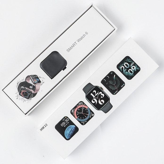 High Quality HW22 Smartwatch - Black - Pinoyhyper