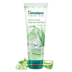 Himalaya Moisturizing Aloe Vera Face Wash Prevents Drying - 100ml - Pinoyhyper
