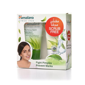 Himalaya Purifying Neem Face Wash 150ml + Facial Scrub 150ml - Pinoyhyper
