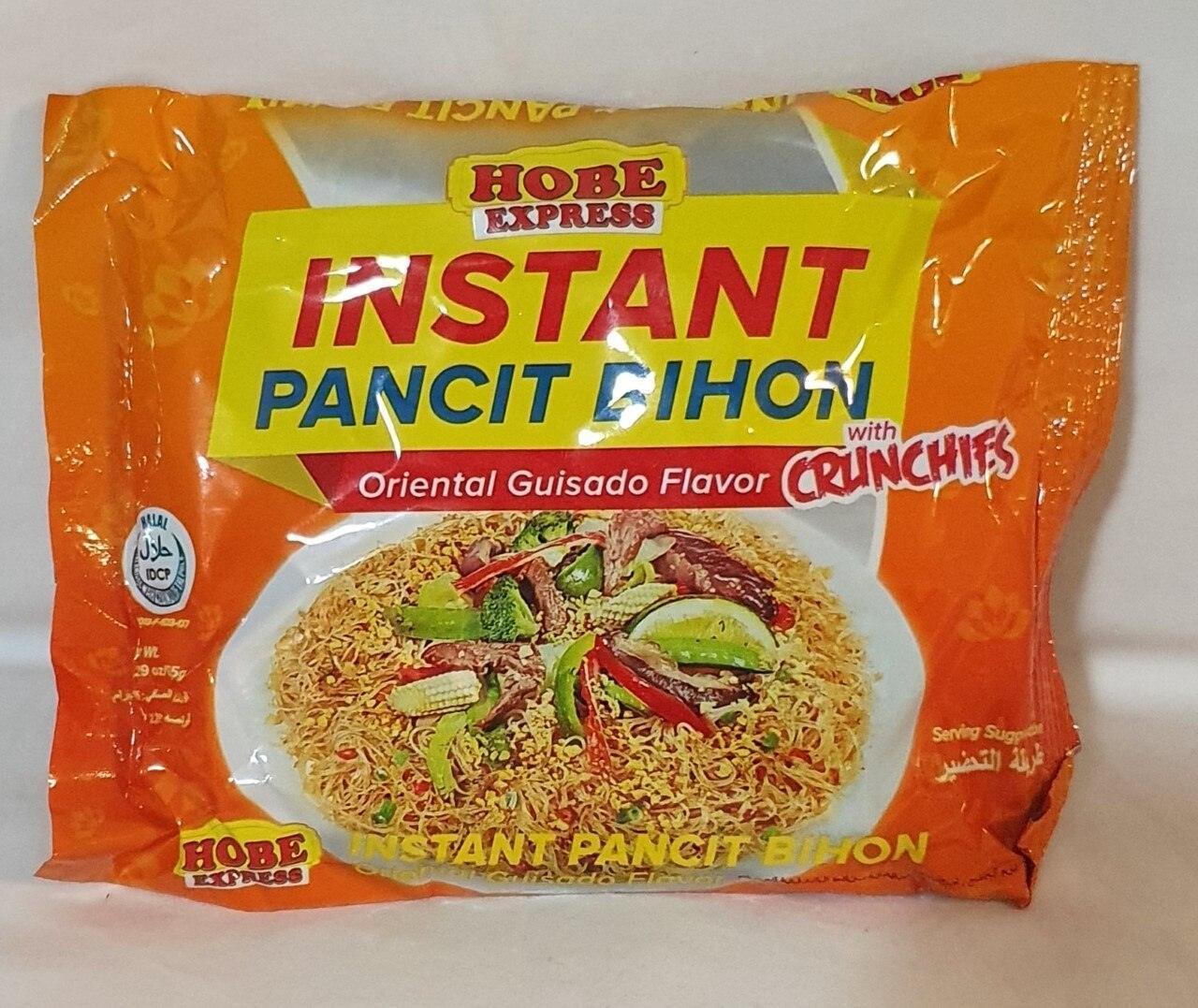 Hobe Instant Pancit Bihon 65g Buy 5 Get 1 Free - Pinoyhyper