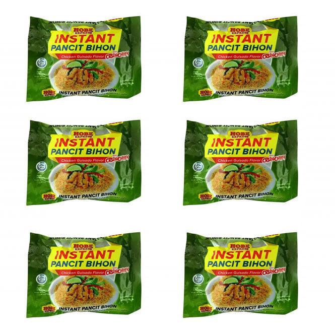 Hobe Instant Pancit Bihon Chicken Guisado Flavor 65g Buy 5 Get 1 Free - Pinoyhyper
