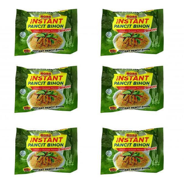 Hobe Instant Pancit Bihon Chicken Guisado Flavor 65g Buy 5 Get 1 Free - Pinoyhyper