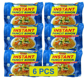 Hobe Instant Pancit Bihon Seafood Guisado Flavor 65g Buy 5 Get 1 Free - Pinoyhyper