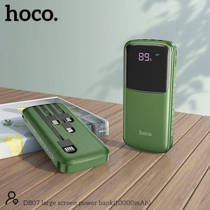 Hoco 10000mAh Power Bank With Four Cable DB07 - Pinoyhyper