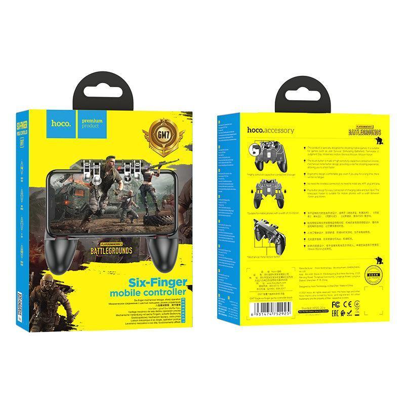 hoco Six-Finger GM7 mobile controller for Games - Pinoyhyper