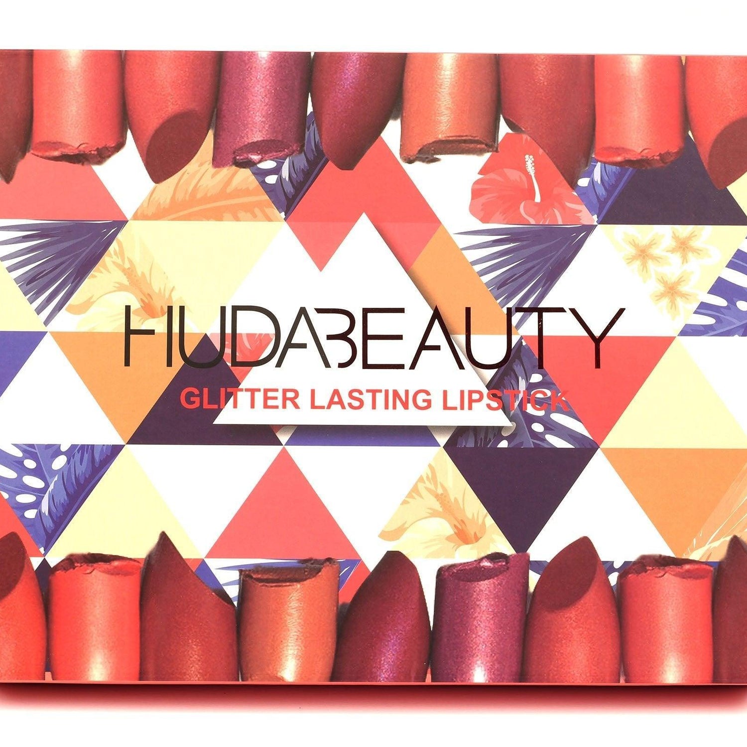 Huda Beauty Glitter Lasting Lipstick Set – Pack of 12 - Pinoyhyper
