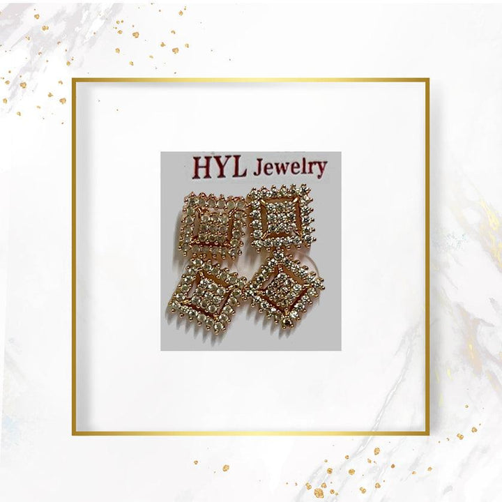 HYL Jewelry Earrings - 2sets Hyl-7 - Pinoyhyper