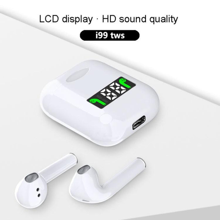 i99 TWS Wireless Bluetooth Earbuds LED Digital Display - Pinoyhyper