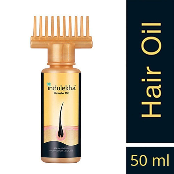 Indulekha Hair Oil, Reduces Hair Fall And Grows New Hair, 100% Ayurvedic Oil - Pinoyhyper