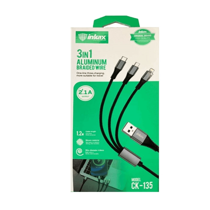 Inkax (3IN1) Aluminum Branded Wire CK-135 - Pinoyhyper